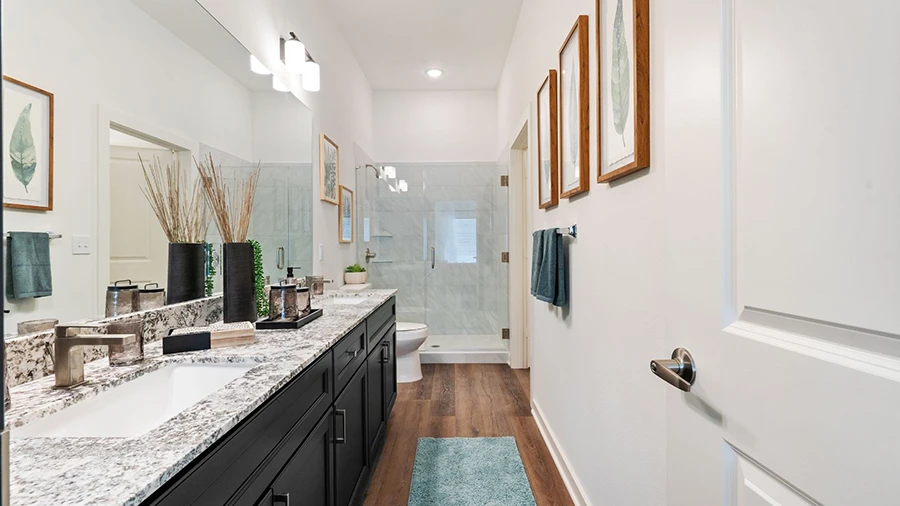 The Lakes at Woodhaven Village Apartments Walk-In Showers