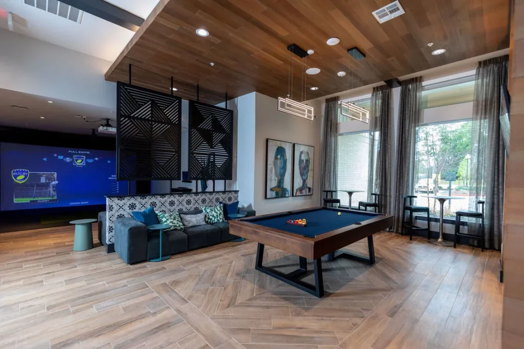 The Madison at City Place Game Room