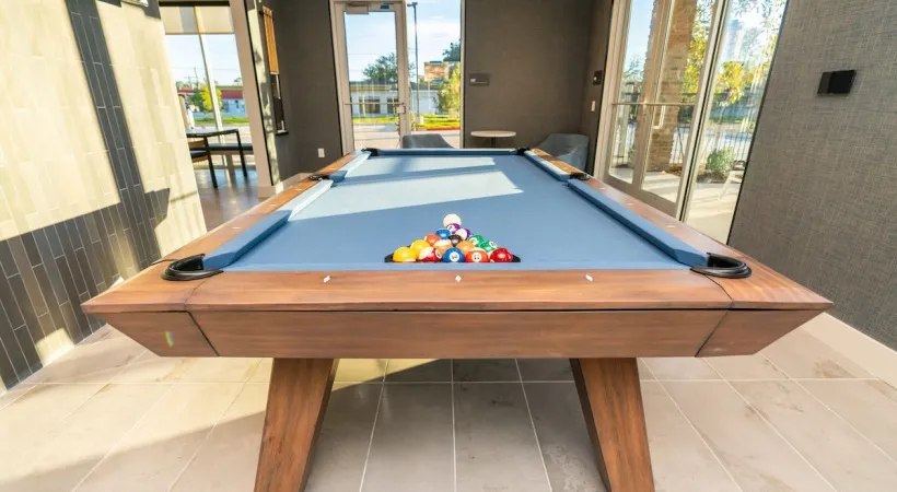 The Flats at Hooper Hill Apartments Billiards Room