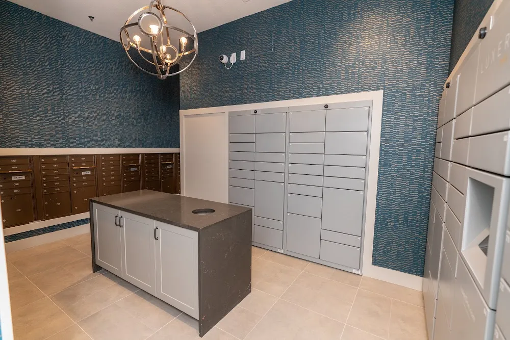 The Flats at Hooper Hill Apartments Locker System
