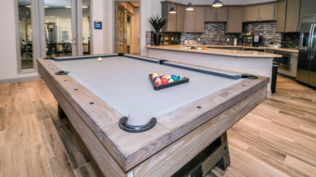 The Loop Apartments Billiards Room