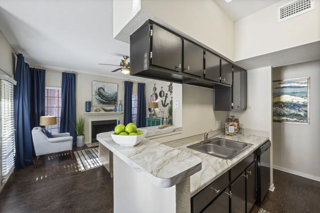 The Reston Apartments with Fireplace