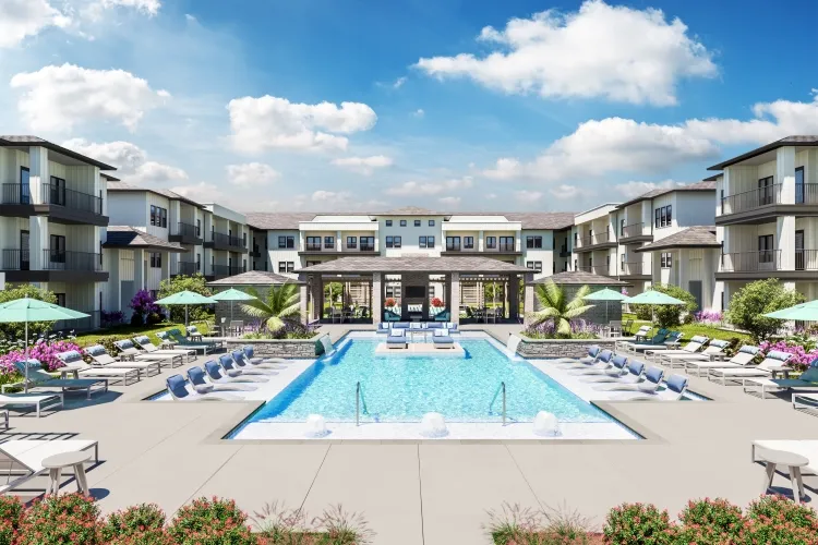 The Strake at Grand Central Apartments with Outdoor Kitchen